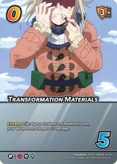 UniVersus Transformation Materials (XR-SE MHA06 16/18)