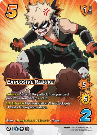 Explosive Rebuke (XR-UR MHA06 66/153) (Foil)