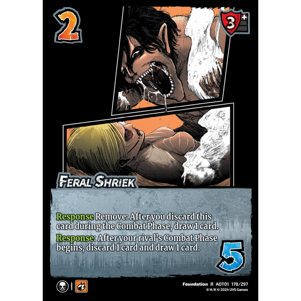 Feral Shriek (R AOT01 178/297)