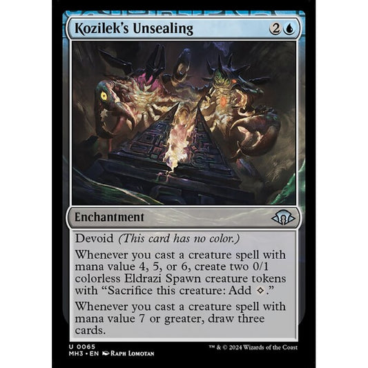 Kozilek's Unsealing (U 65 MH3)