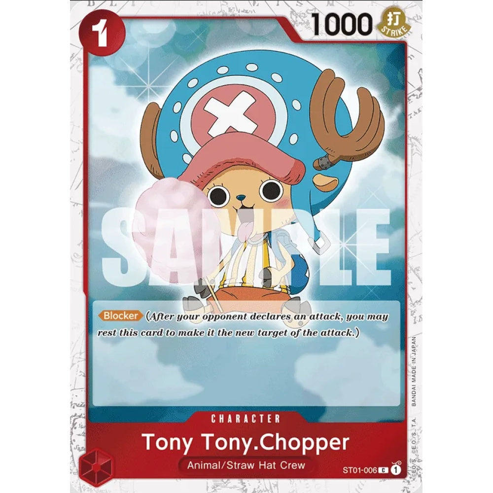 Tony Tony.Chopper, C, ST01-006, One Piece Card Game, PRB01 The Best