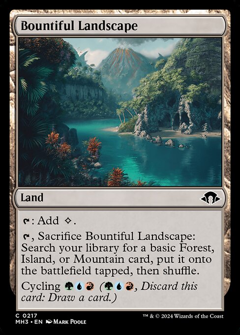 Bountiful Landscape (C 217 MH3)