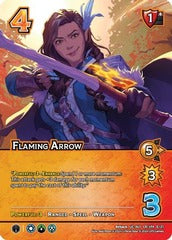 Flaming Arrow (Alternate Art) UC-ALT CR-VM 8/21