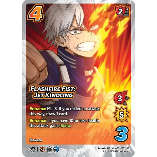 Flashfire Fist: Jet Kindling (UR MHA07 129/180)