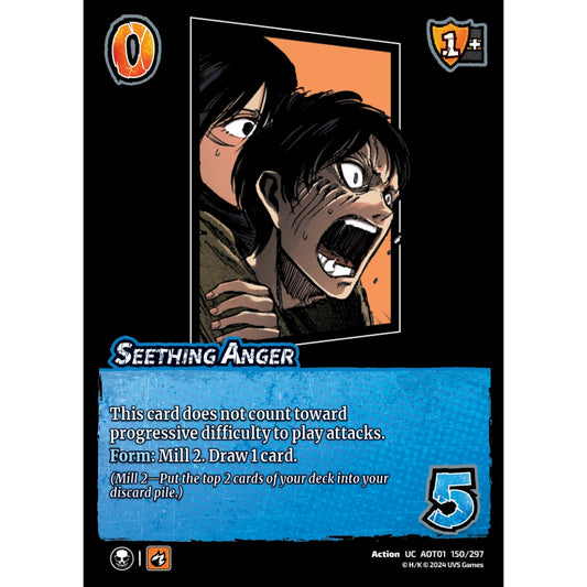 Seething Anger (UC AOT01 150/297)