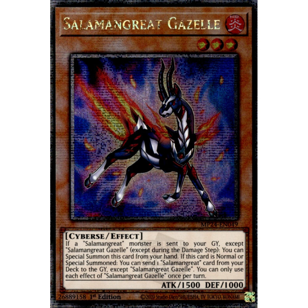 Salamangreat Gazelle (MP24-EN049 QCR)