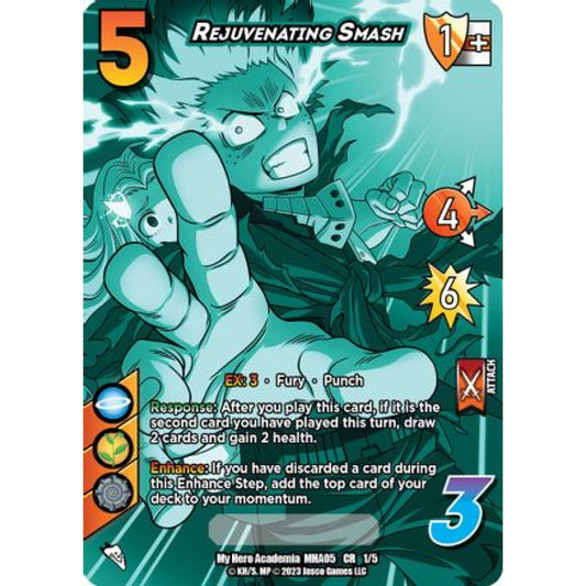 Rejuvenating Smash (Chrome Rare) (CHROME MHA05 055/100)