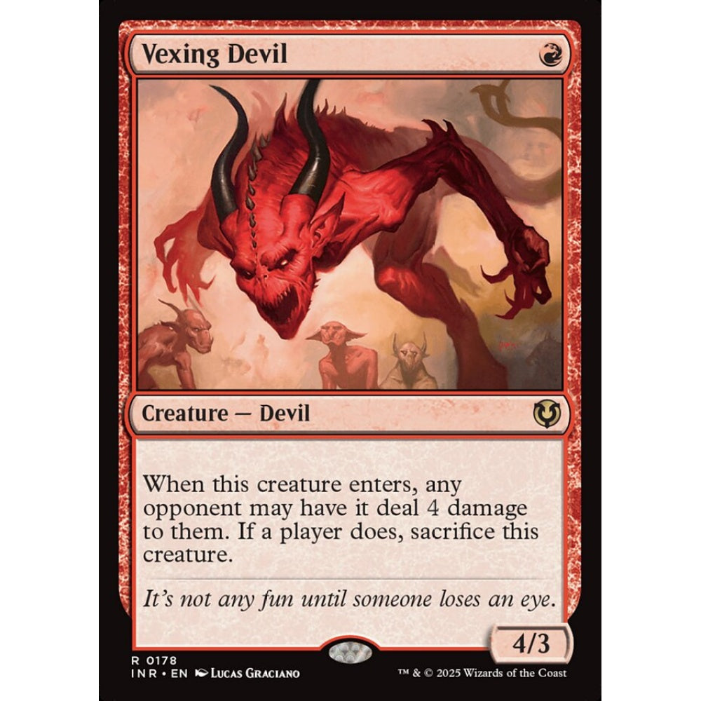 Vexing Devil (R 178 INR)