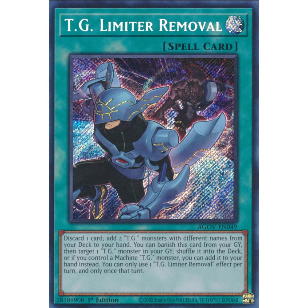 T.G. Limiter Removal (AGOV-EN049 Secret)