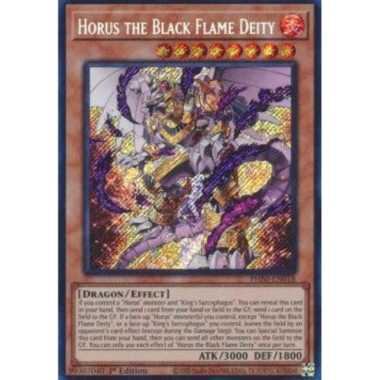 Yu-Gi-Oh! PHNI-EN018 Horus the Black Flame Deity