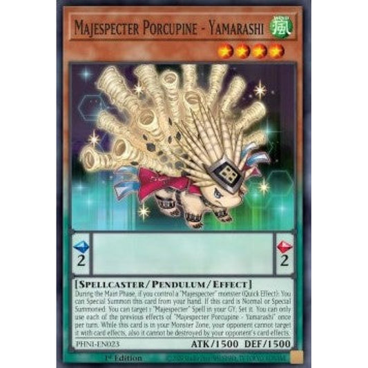 Yu-Gi-Oh! PHNI-EN023 Majespecter Porcupine - Yamarashi