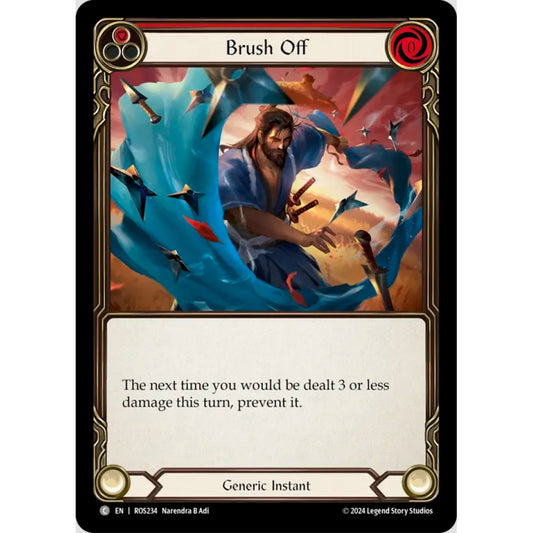 Brush Off (Red) (ROS234 C Regular)