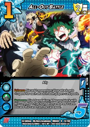 All-Out Battle (R MHA04 073/108)