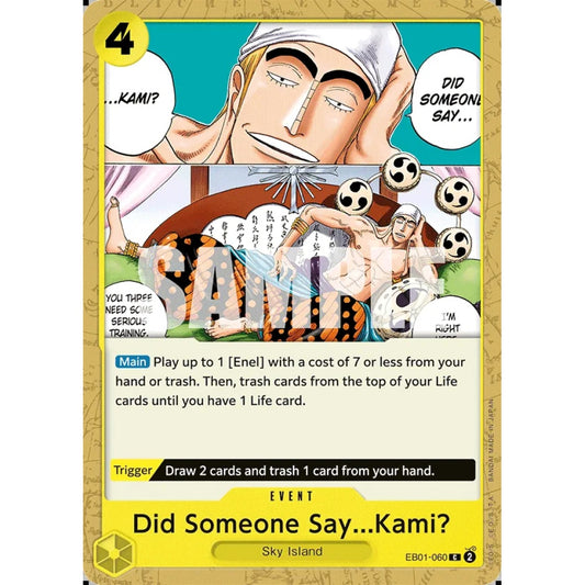 Did Someone Say...Kami? (C EB01-060)