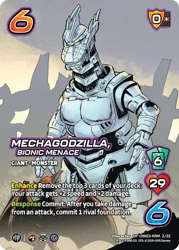 Mechagodzilla, Bionic Menace (CH CHA03-KRM 2/22)