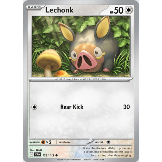 Lechonk (SCR 126/142 Common Reverse)