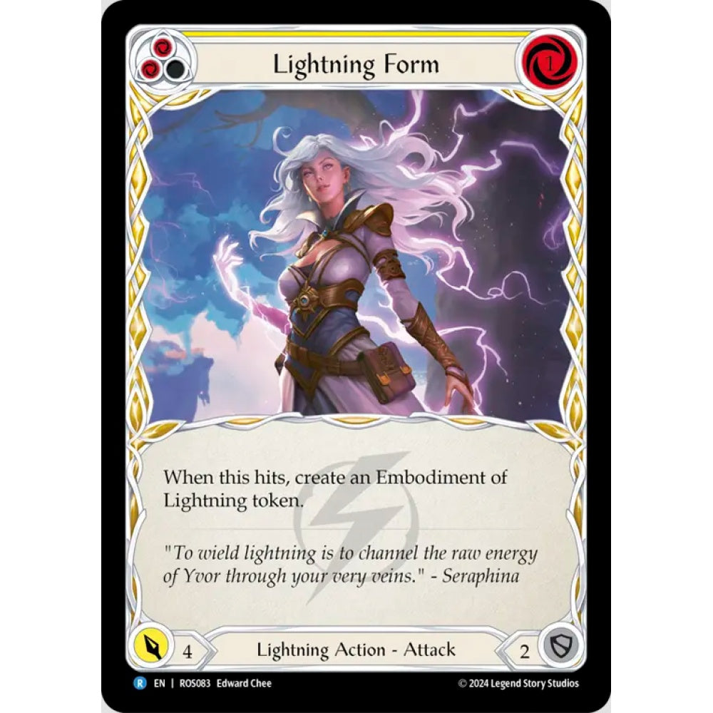 Lightning Form (Yellow) (ROS083 R Regular)