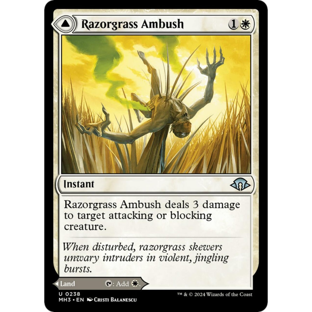 Razorgrass Ambush // Razorgrass Field (U 238 MH3)