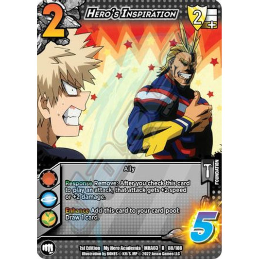 Hero's Inspiration (R MHA03 88/108)