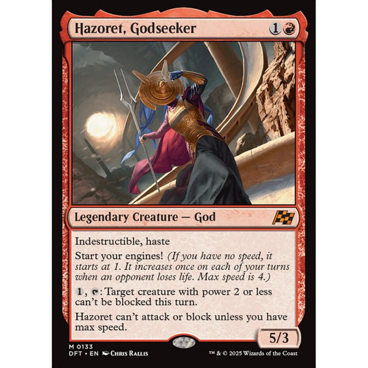 Hazoret, Godseeker (M 133 DFT Foil)