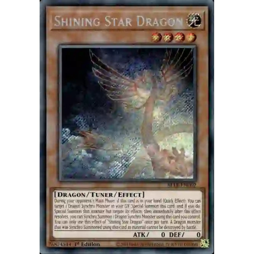 Shining Star Dragon (BLTR-EN002 Secret)