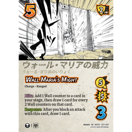 Wall Maria's Might (SR AOT01 257/297)