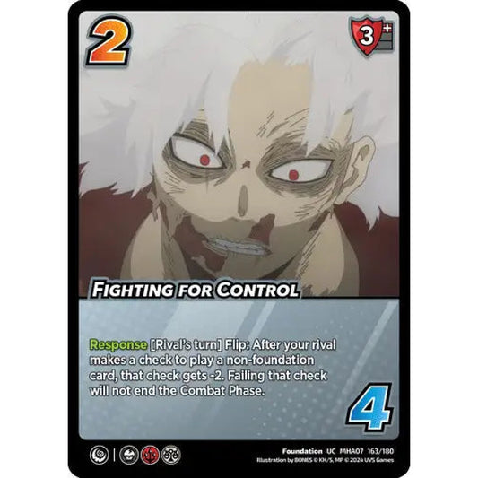 Fighting for Control (UC MHA07 163/180)