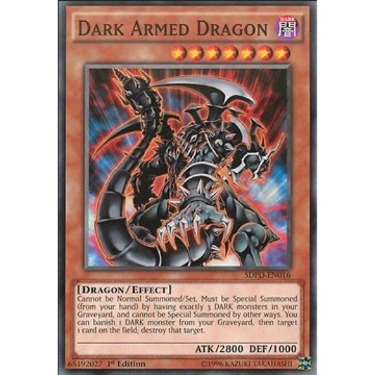 Yu-Gi-Oh! SDPD-EN016 Dark Armed Dragon (Common)