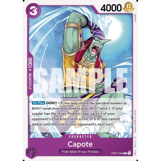 Capote (C OP07-063)