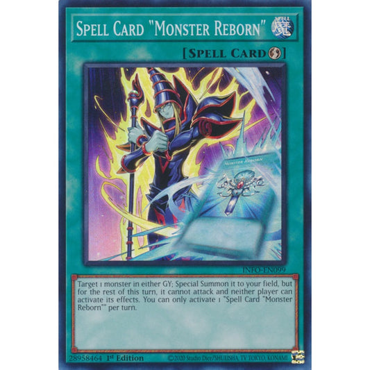 Spell Card "Monster Reborn" (INFO-EN099)