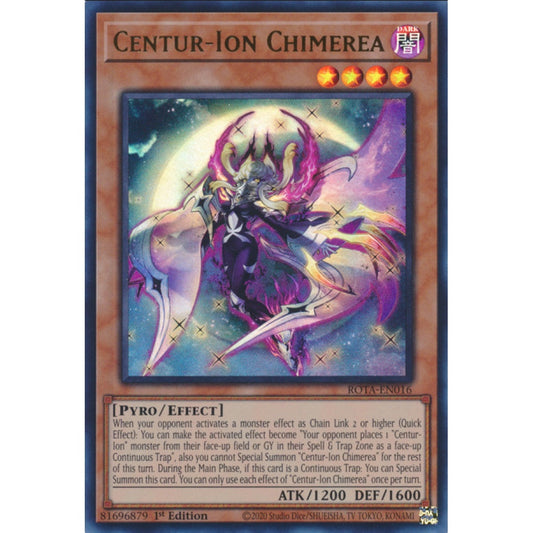 Centur-Ion Chimerea, ROTA-EN016, Ultra, Yu-Gi-Oh, Rage of the Abyss