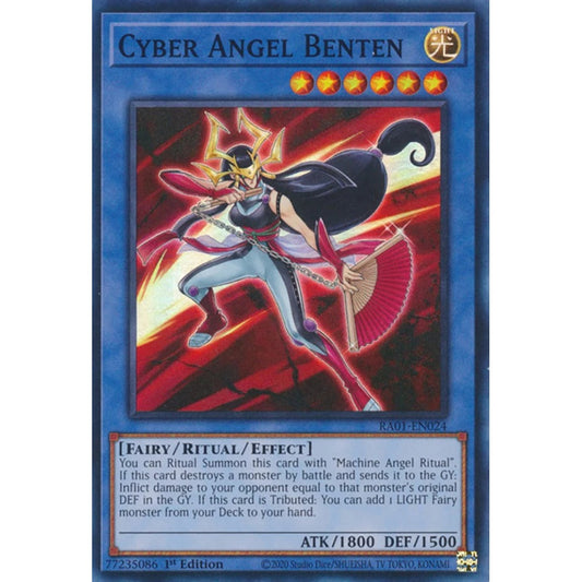 Yu-Gi-Oh! RA01-EN024 Cyber Angel Benten (Super Rare)