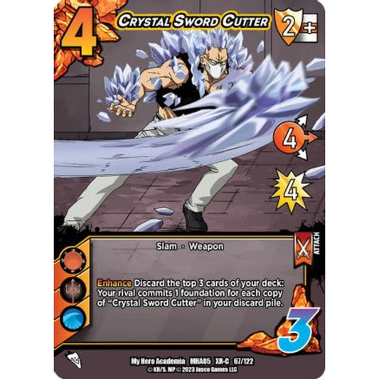 Crystal Sword Cutter  (XR-C MHA05 67/122)