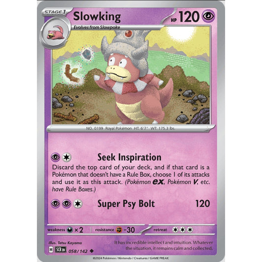 Slowking (SCR 058/142 Uncommon)