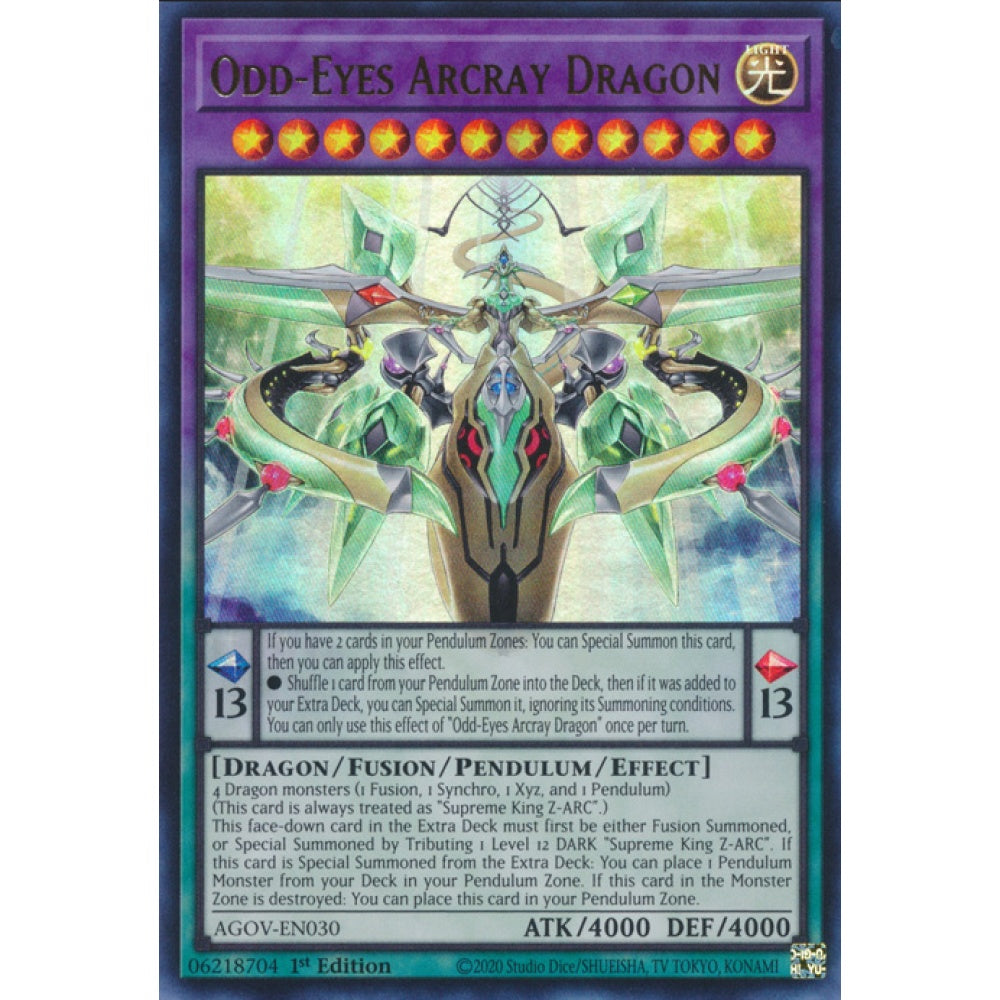 Odd-Eyes Arcray Dragon (AGOV-EN030 Ultra)