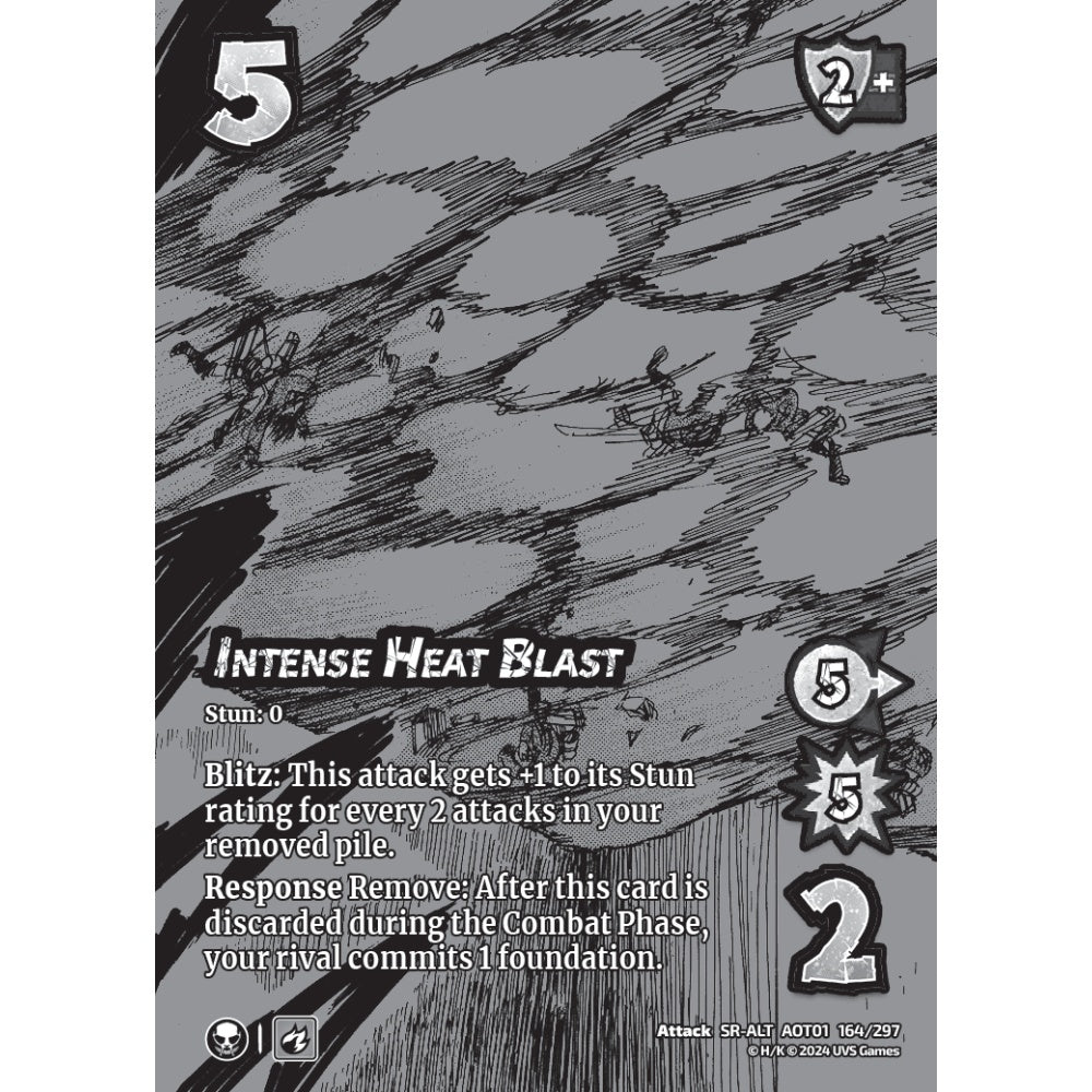 Intense Heat Blast (SR-ALT AOT01 164/297)