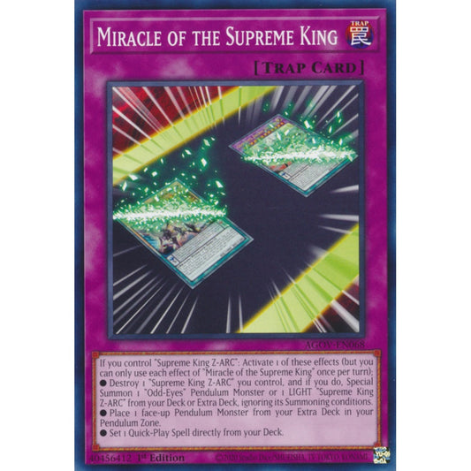 Miracle of the Supreme King (AGOV-EN068)