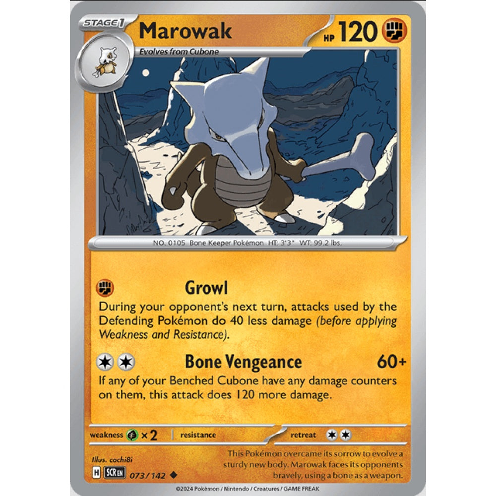 Marowak (SCR 073/142 Uncommon)