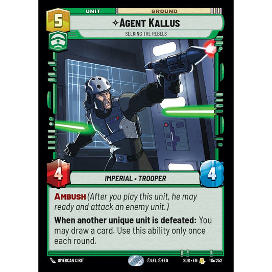 Agent Kallus (R SOR 115)