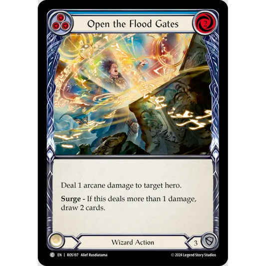 Open the Flood Gates (Blue) (ROS197 C Regular)