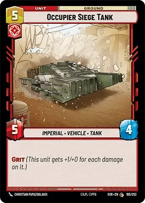 Occupier Siege Tank (C SOR 165)