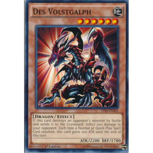 Yu-Gi-Oh! YS14-ENA02 Des Volstgalph (Common)