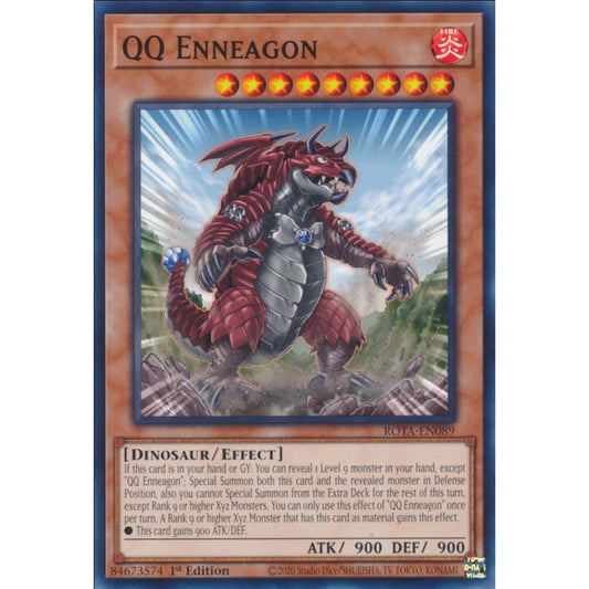 QQ Enneagon, ROTA-EN089, Common, Yu-Gi-Oh, Rage of the Abyss