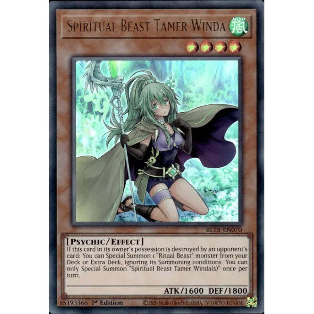 Spiritual Beast Tamer Winda (BLTR-EN070 )