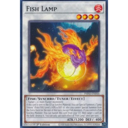 Yu-Gi-Oh! PHNI-EN044 Fish Lamp