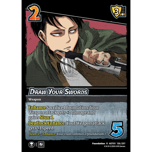 Draw Your Swords (R AOT01 136/297)