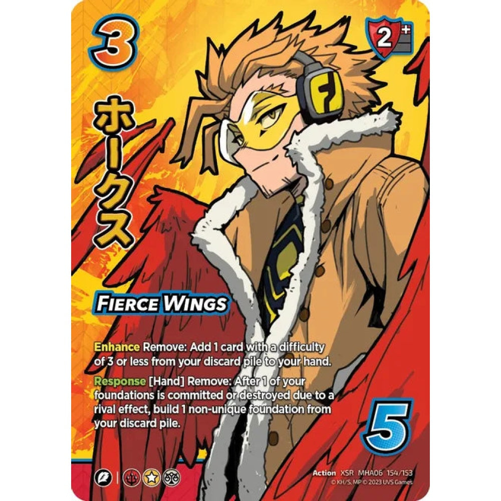 Fierce Wings (XSR MHA06 154/153) (Foil)