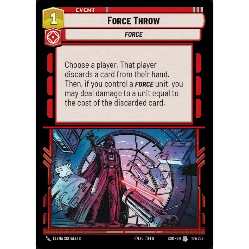 Force Throw (U SOR 167)