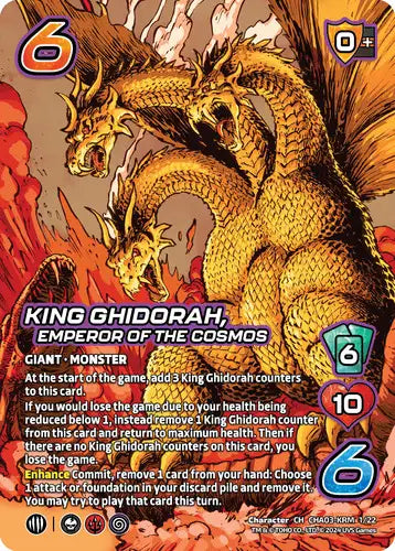 King Ghidorah, Emperor of the Cosmos (CH CHA03-KRM 1/22)