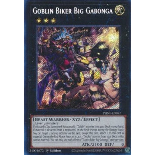 Yu-Gi-Oh! PHNI-EN047 Goblin Biker Big Gabonga